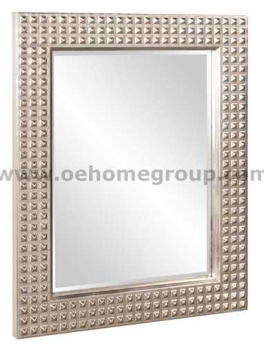 Elgant high quality wood wall mirror for home decoration